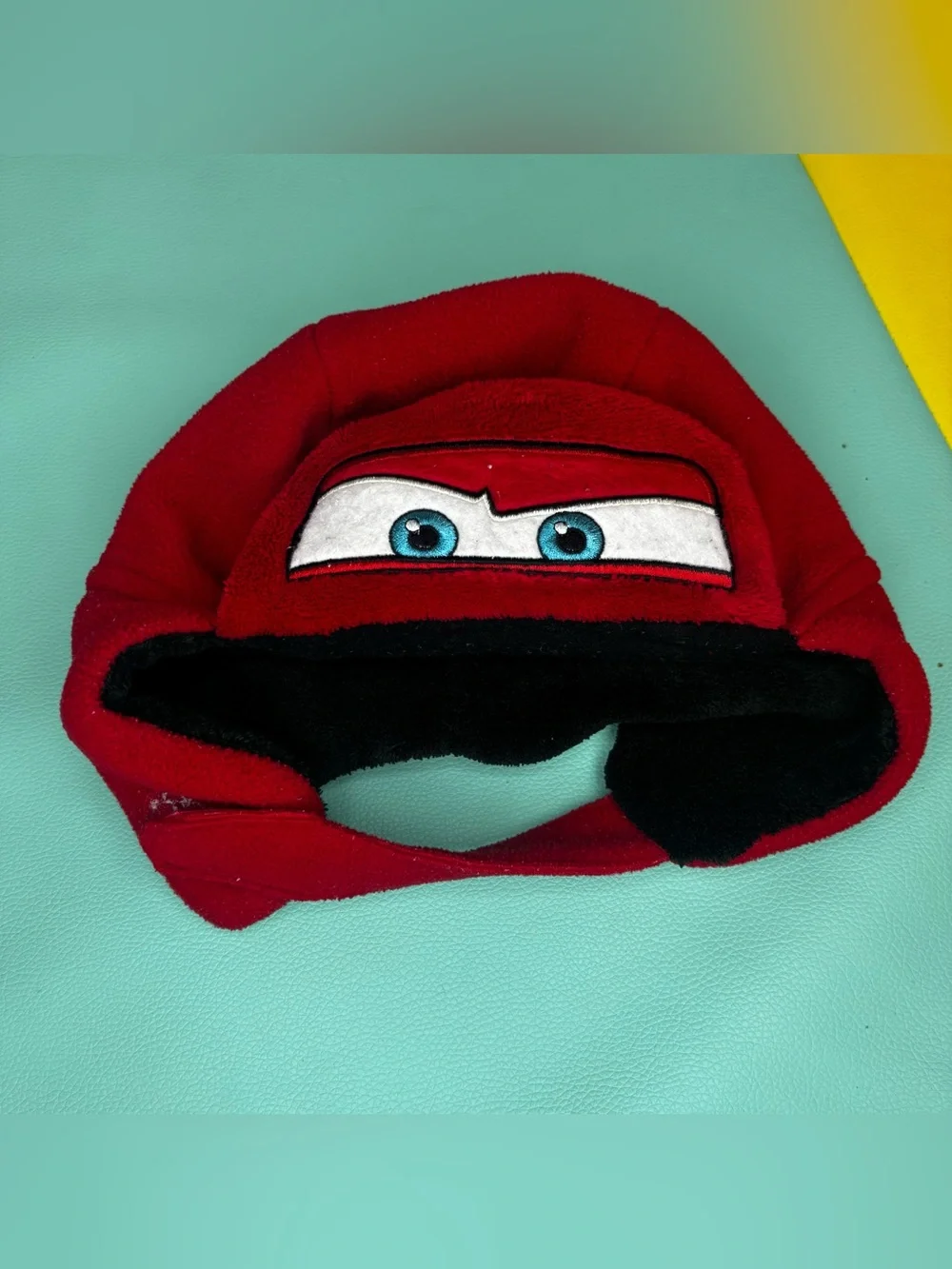 Disney‎ Pixar Cars Lightning McQueen Vintage Fleece Winter Hat